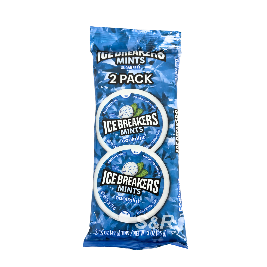 Ice Breaker Coolmint Sugar Free Mints 42g Ice Breaker Coolmint Sugar Free Mints 42g